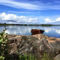 A traditional Ålandic sloop, picture: Linda Henriksson