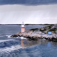 Leaving Brändö on the island ferry, picture: Nico Pynnönen