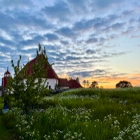 L'église de Kökar, Photo: Marikka Whiteman