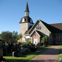 L'église de Föglö, Photo: Phillip Wiedemann