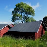 Maisons de bateaux à Iniö, image : Roy Lindman