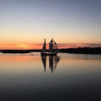 Sailing ship in Embarsund