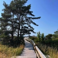 Hiking trail in Kökar