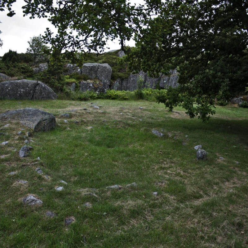 Bronze age remains in Otterböte