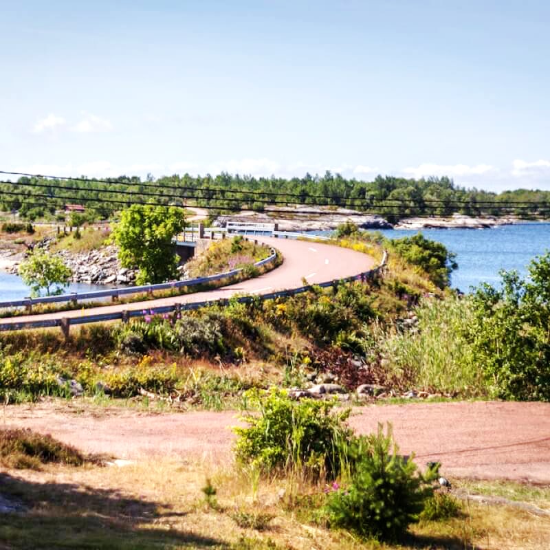 Road in Kumlinge