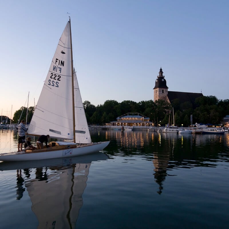 L'église du port de Naantali