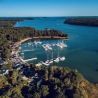 Port d'accueil de Nauvo, Photographie: Fred Sundén