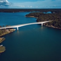 Norrströmsbron mellan Nagu och Pargas