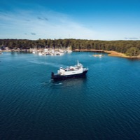 Ferry Östern from Nauvo to Hanka