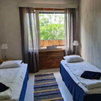 Kahden hengen huone Saltvik B&B:ssä Kvarnbossa