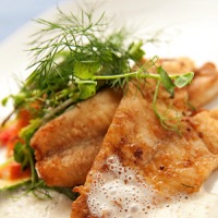 Redfin perch is a specialty at Seagram