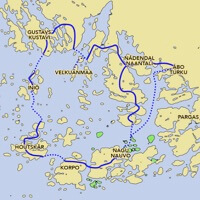 Map of the archipelago trail