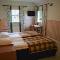 Double rooms at Hotell Strandbo