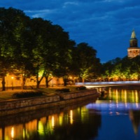 Aurajoki Turussa, kuva: Jenni Virta