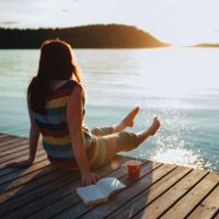 Avslappning i väntan på nästa dag, foto: Visit Finland