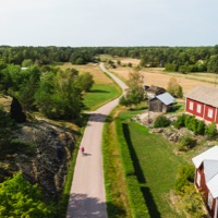 Biking in Korpo, picture: Juho Kuva