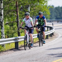 Island biking, picture: Juho Kuva