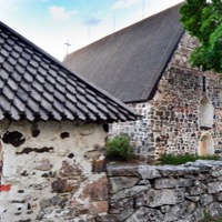 Eglise médiévale de Nagu, photo: Juho Kuva