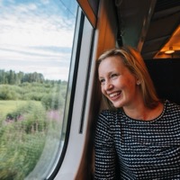 Tågresa tillbaka till Helsingfors ingår