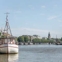 Aura river in Turku