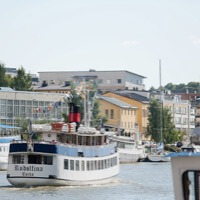 La rivière Aura à Turku, photo: Krista Keltanen