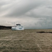 Färja från Osnäs till Brändö