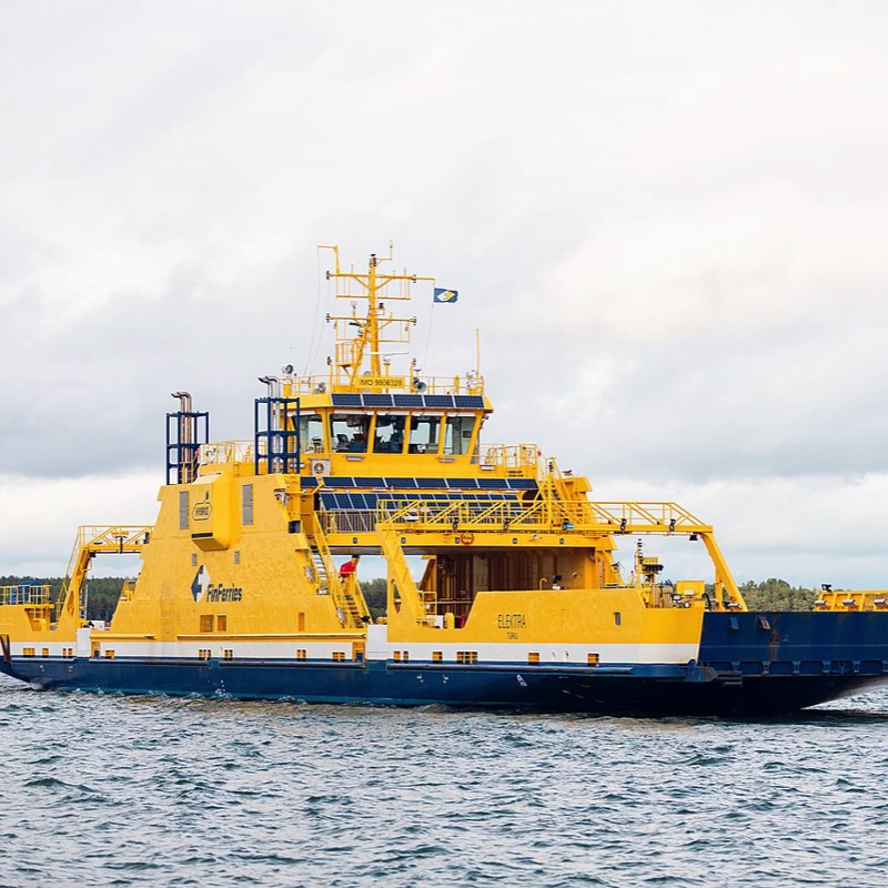 Le ferry M/S Elektra, photo : Sofia Ek